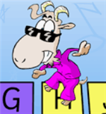Dance Mat Typing Goat